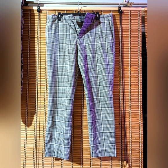 H&M Cropped Slim Fit Mens Dress Pants Size 34 - Picture 1 of 3